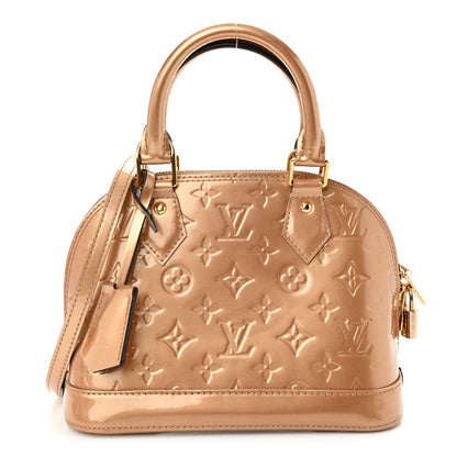 Louis Vuitton Vernis Alma BB Beige Poudre 1 of 9
