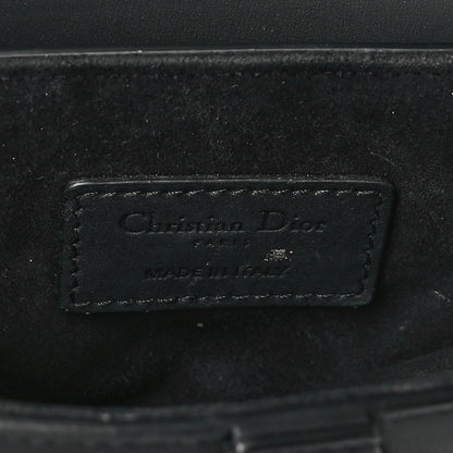 Christian Dior Ultra Matte Calfskin Mini Saddle Bag Black 6 of 11