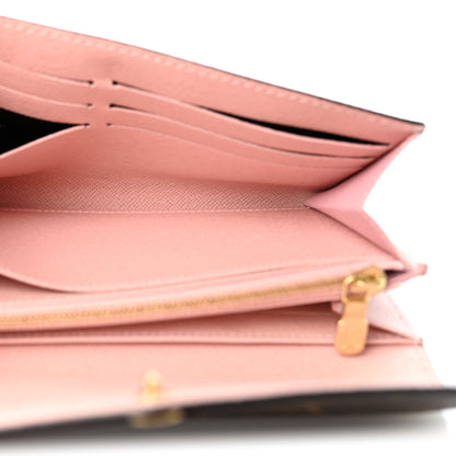 Louis Vuitton Monogram Sarah Wallet NM Rose Ballerine 5 of 9