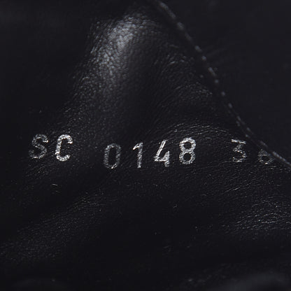 Louis Vuitton Suede Calfskin Laureate Platform Desert Boots 36.5 Black 6 of 7