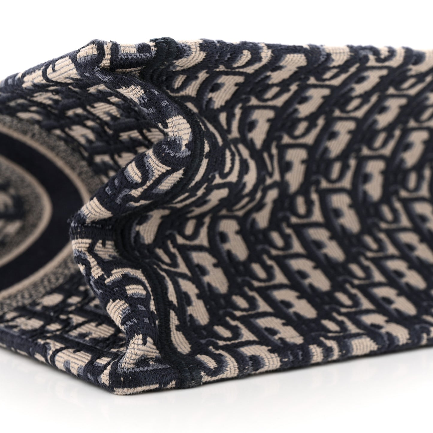 Oblique Medium Book Tote Blue Multicolor