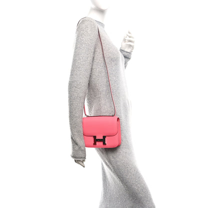 Hermes Epsom Constance 18 Rose Azalee 2 of 11