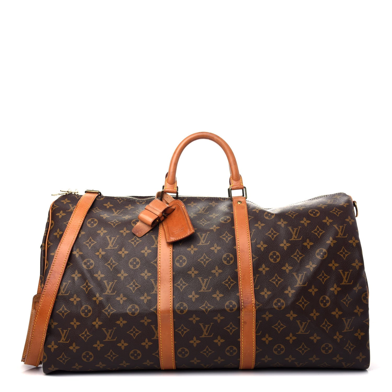 Louis Vuitton Monogram Keepall Bandouliere 55 1 of 10