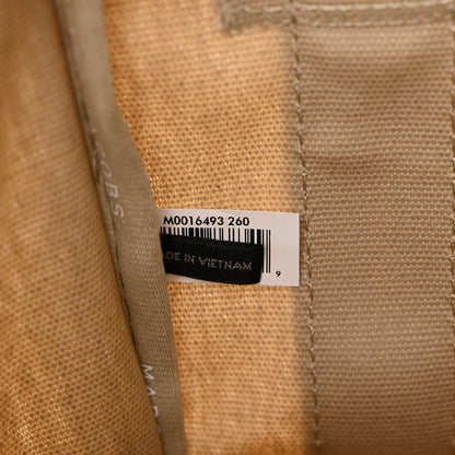 Marc Jacobs Cotton Canvas Colorblock Small The Traveler Tote Bag Beige Multicolor 6 of 10