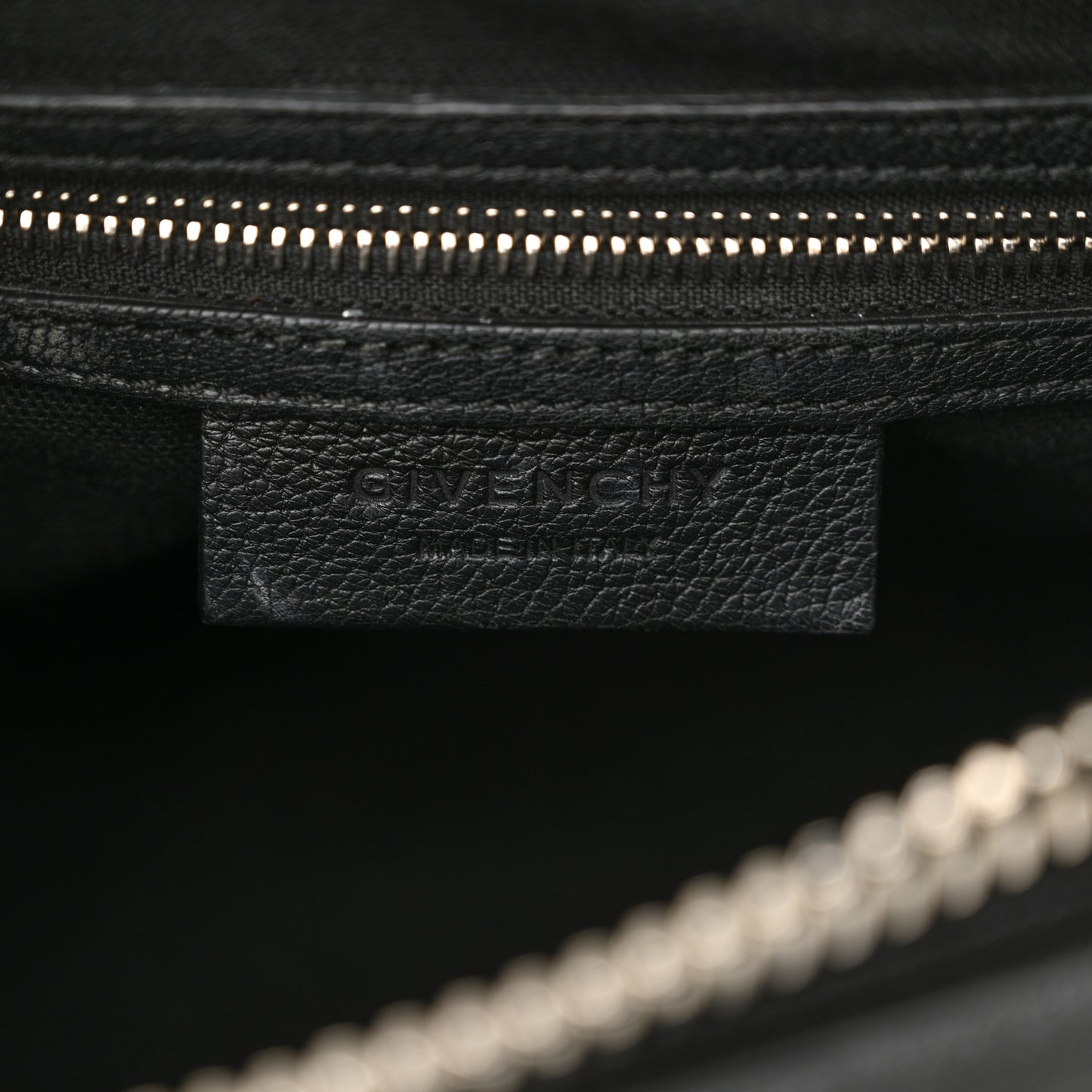 Sugar Goatskin Mini Antigona Black