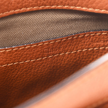 Chloe Calfskin Mini Marcie Round Crossbody Bag Tan 6 of 10