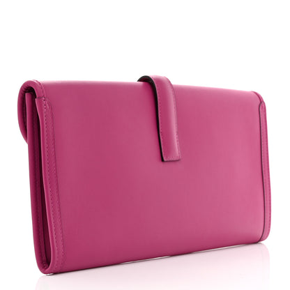 Hermes Swift Jige Elan 29 Clutch Rose Pourpre 3 of 7