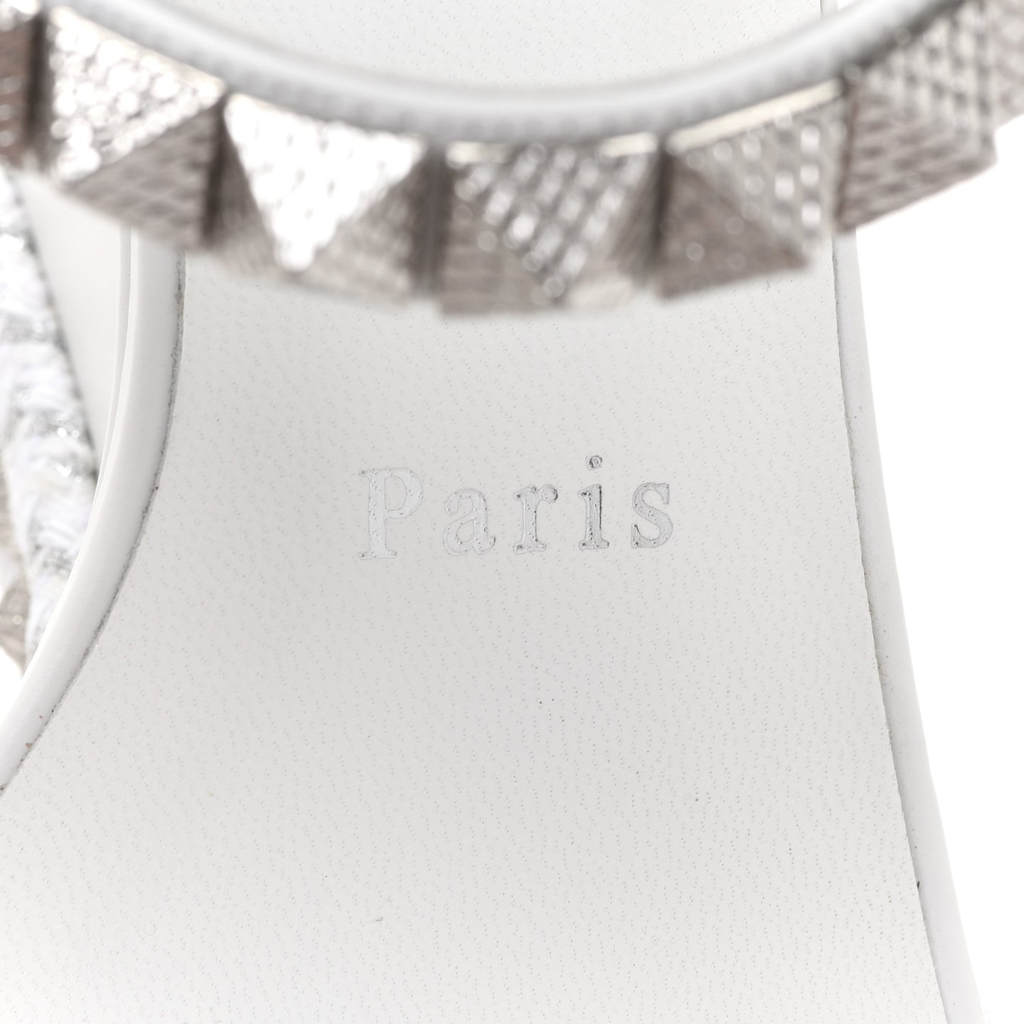 Nappa Pyraclou 110 Wedge Sandals 38 White