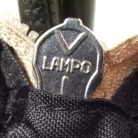 Calfskin Quilted Cambon Pochette Beige Black