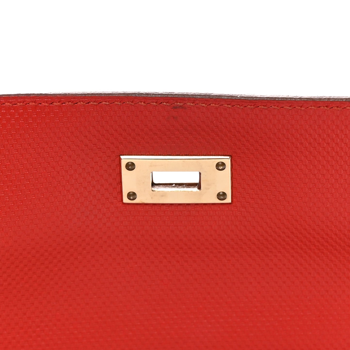 Grain d'H Kelly Longue Wallet Sanguine