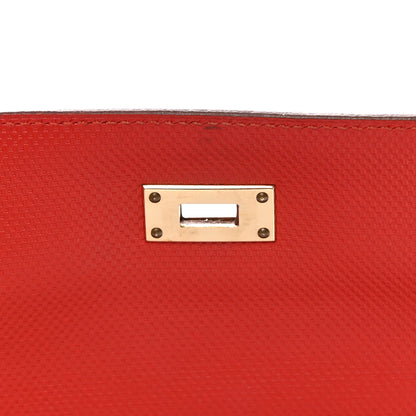 Hermes Grain d'H Kelly Longue Wallet Sanguine 14 of 15