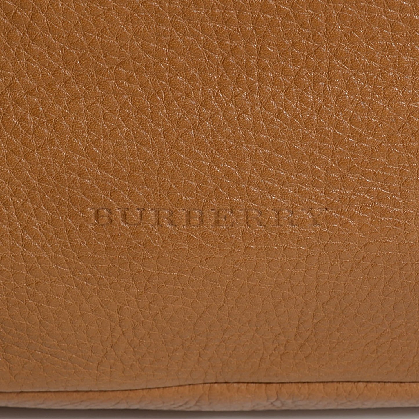 Grainy Calfskin Large Ashby Saddle Brown