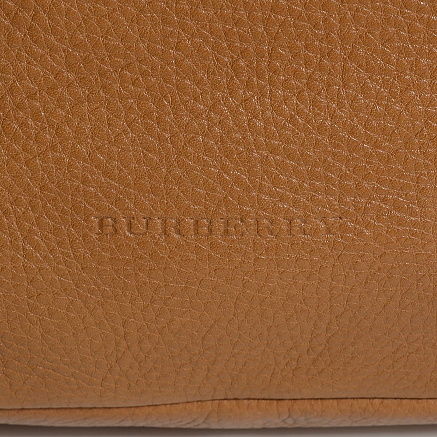 Burberry Grainy Calfskin Large Ashby Saddle Brown 22 of 22