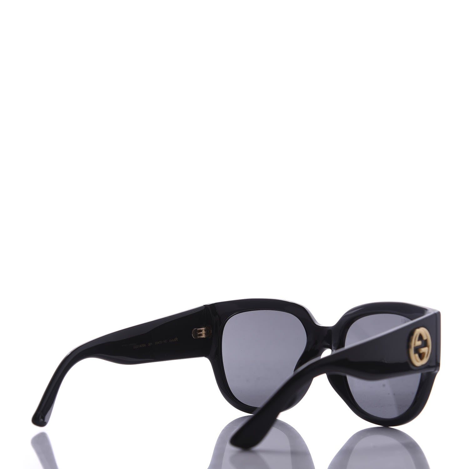 Gucci Acetate Square Frame Sunglasses GG0142SA Black 4 of 8