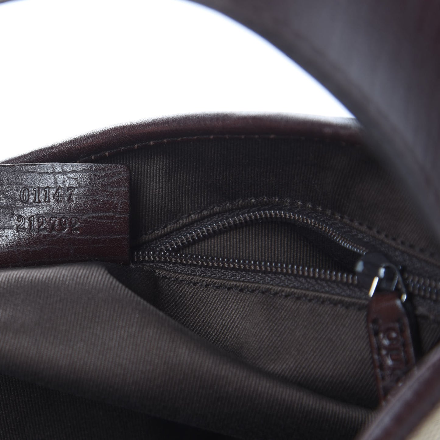 Monogram Web Small Jackie O Hobo Dark Brown