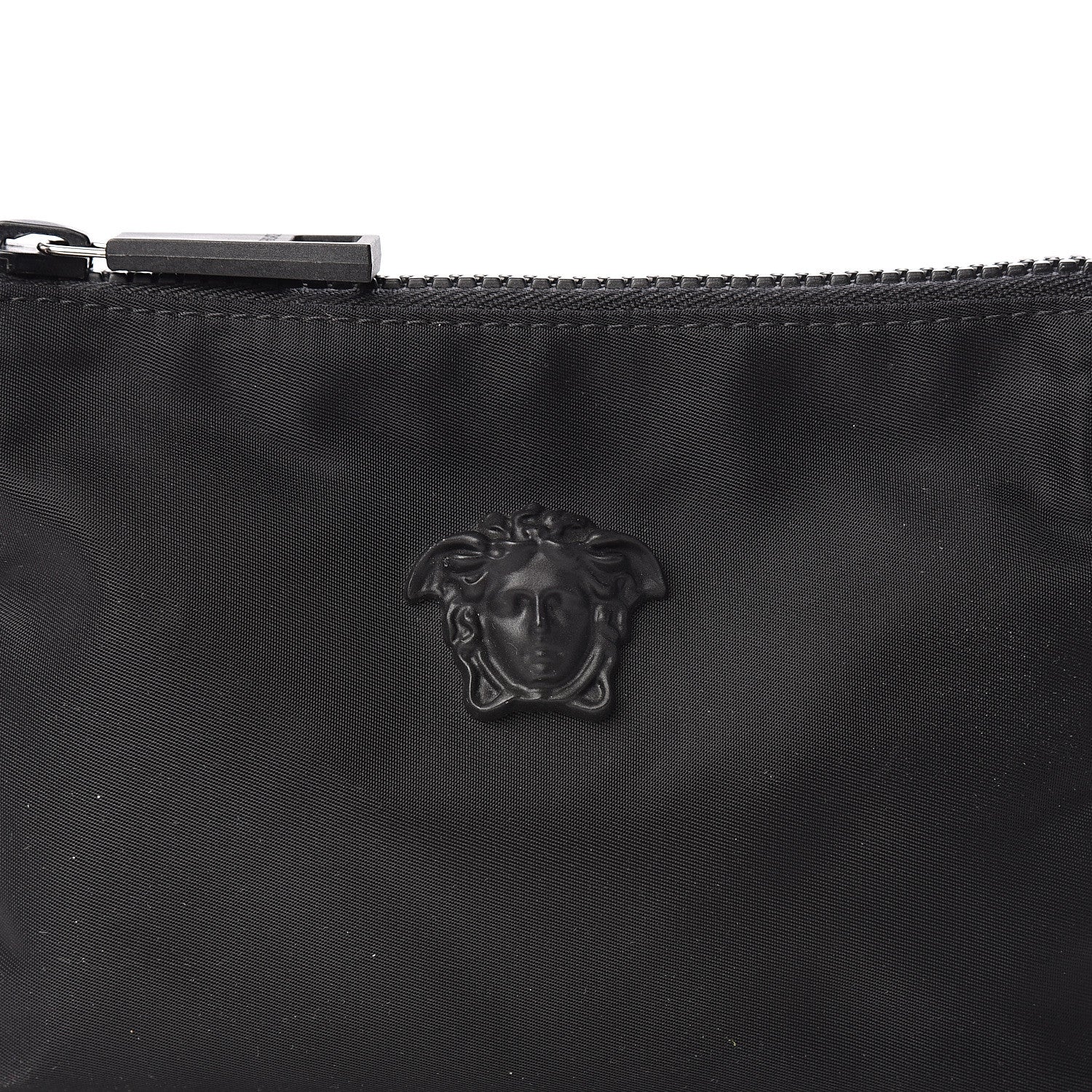 Versace Nylon Medusa Pochette Black 8 of 8