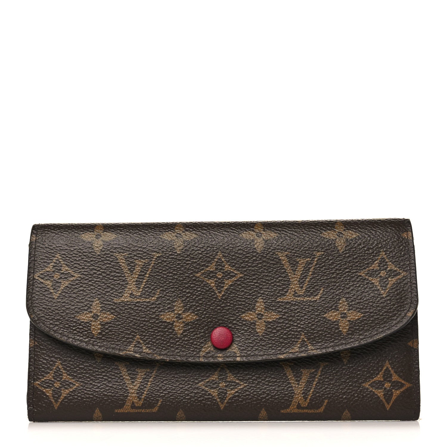 Louis Vuitton Monogram Emilie Wallet Fuchsia 1 of 9