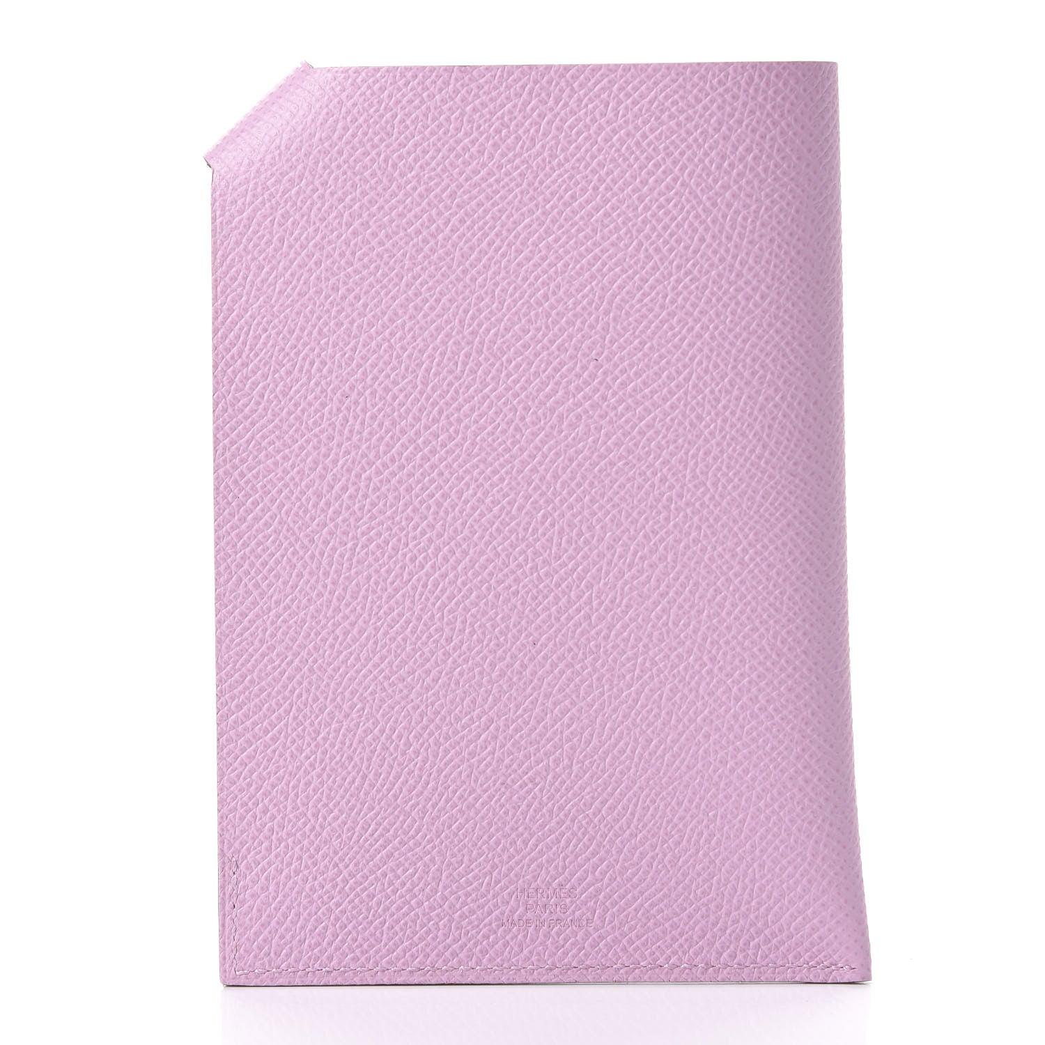 Hermes Epsom Tarmac PM Passport Holder Mauve Sylvestre 2 of 9