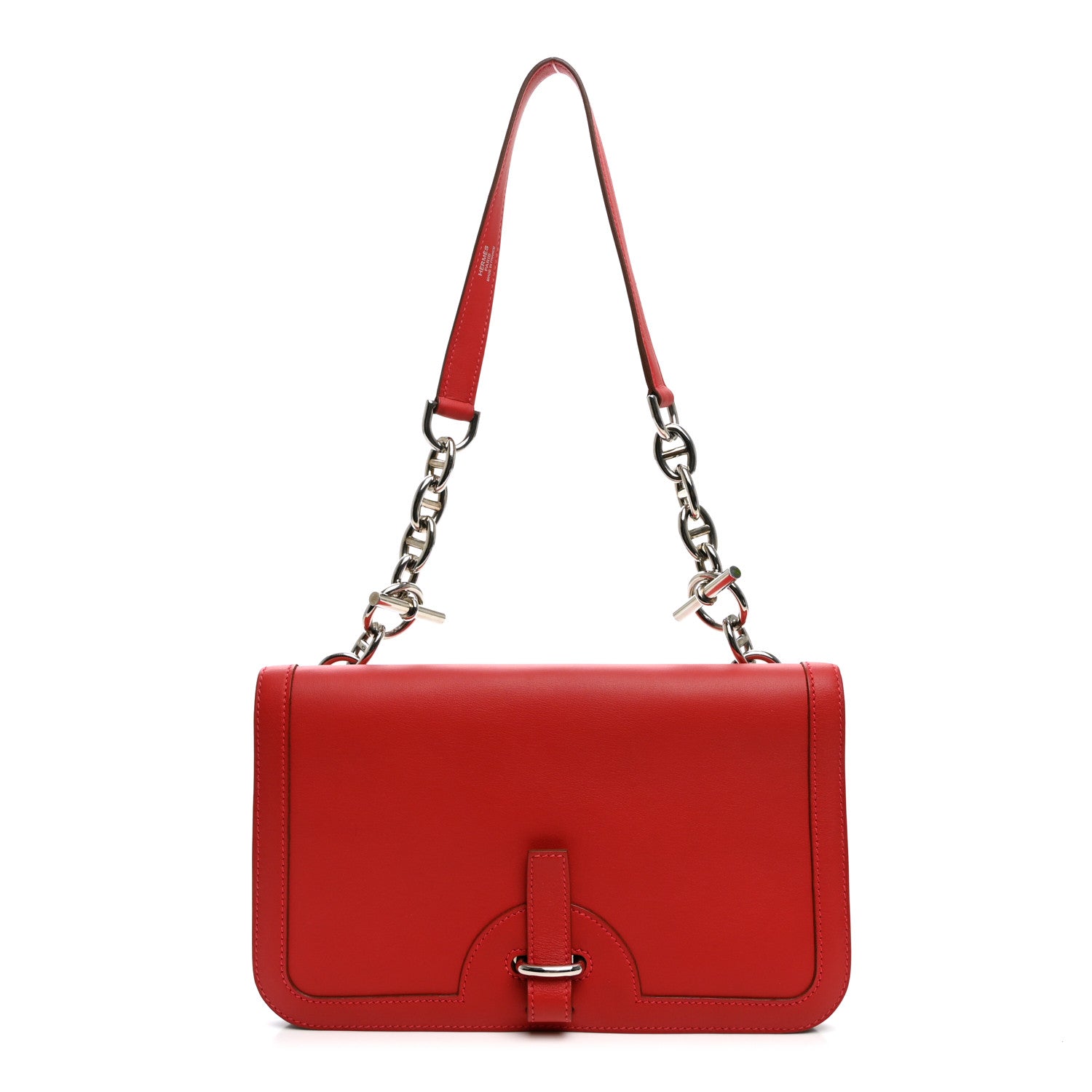 Hermes Swift Sac Chaine D'Ancre Shoulder Bag Vermillion 1 of 10