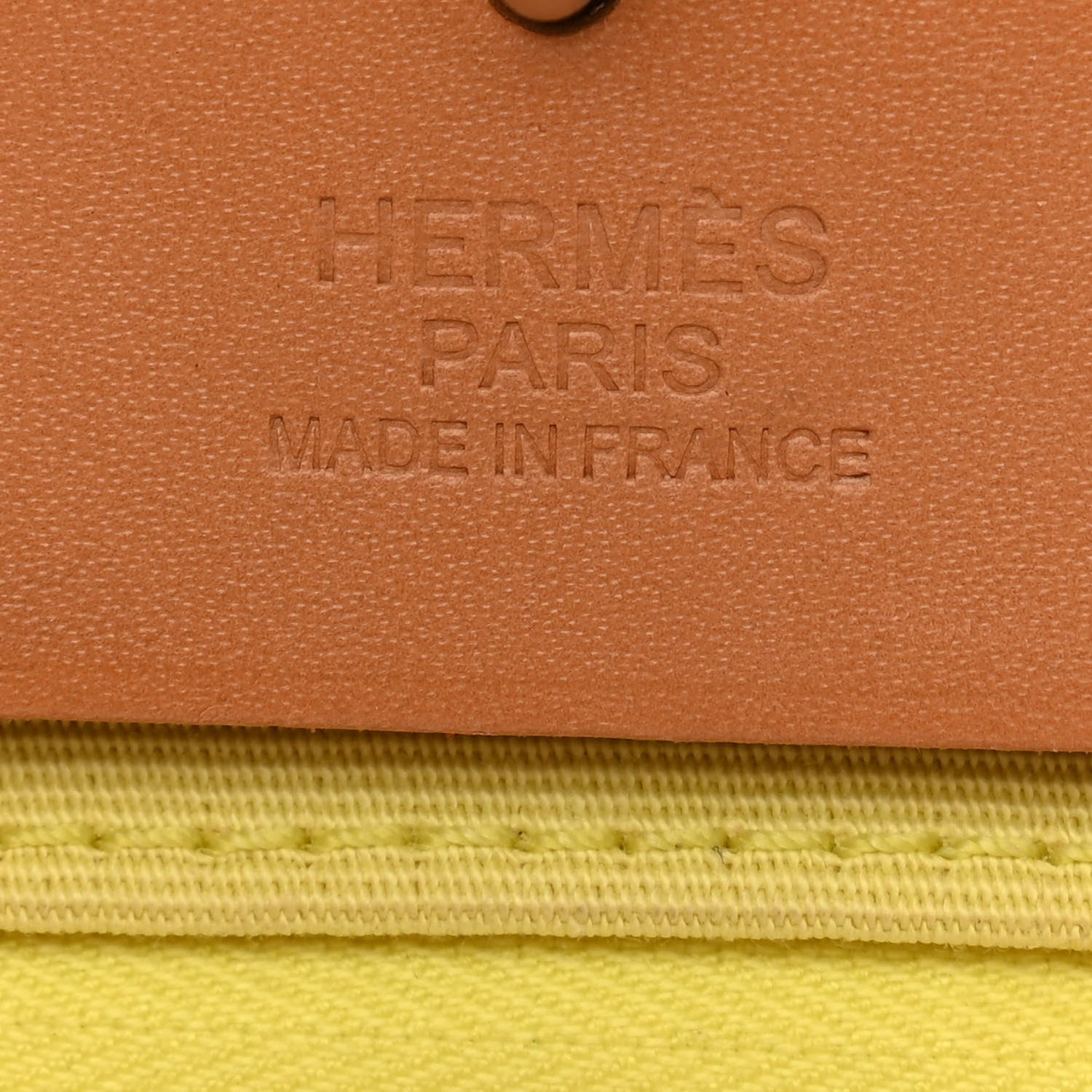 Hermes Toile Vache Hunter Herbag Zip 31 PM Soufre 7 of 13