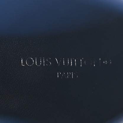 Louis Vuitton Denim Monogram Silhouette Ankle Boots 36.5 Navy Blue 7 of 8