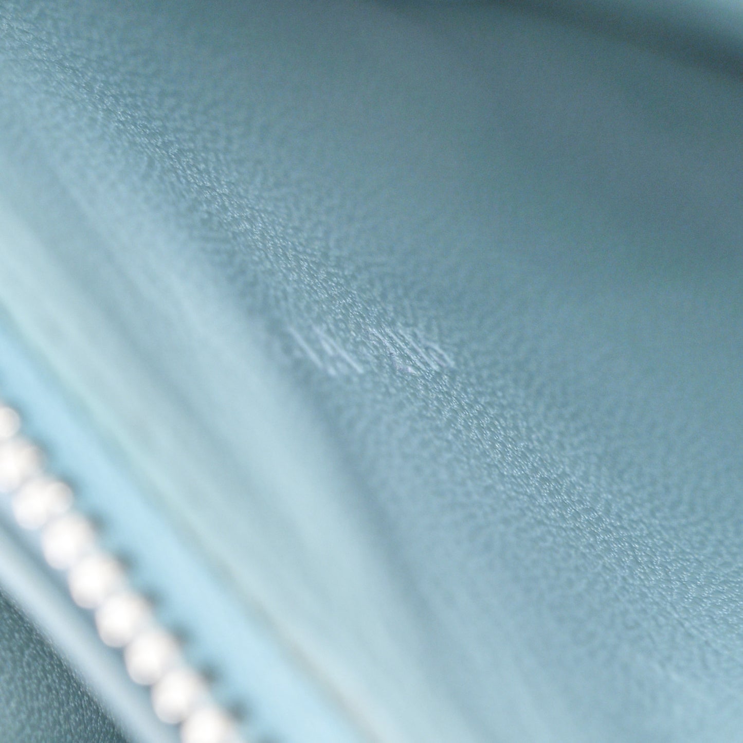 Box Calfskin Medium Classic Box Flap Bag Pale Blue