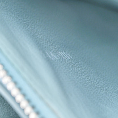 Celine Box Calfskin Medium Classic Box Flap Bag Pale Blue 8 of 11