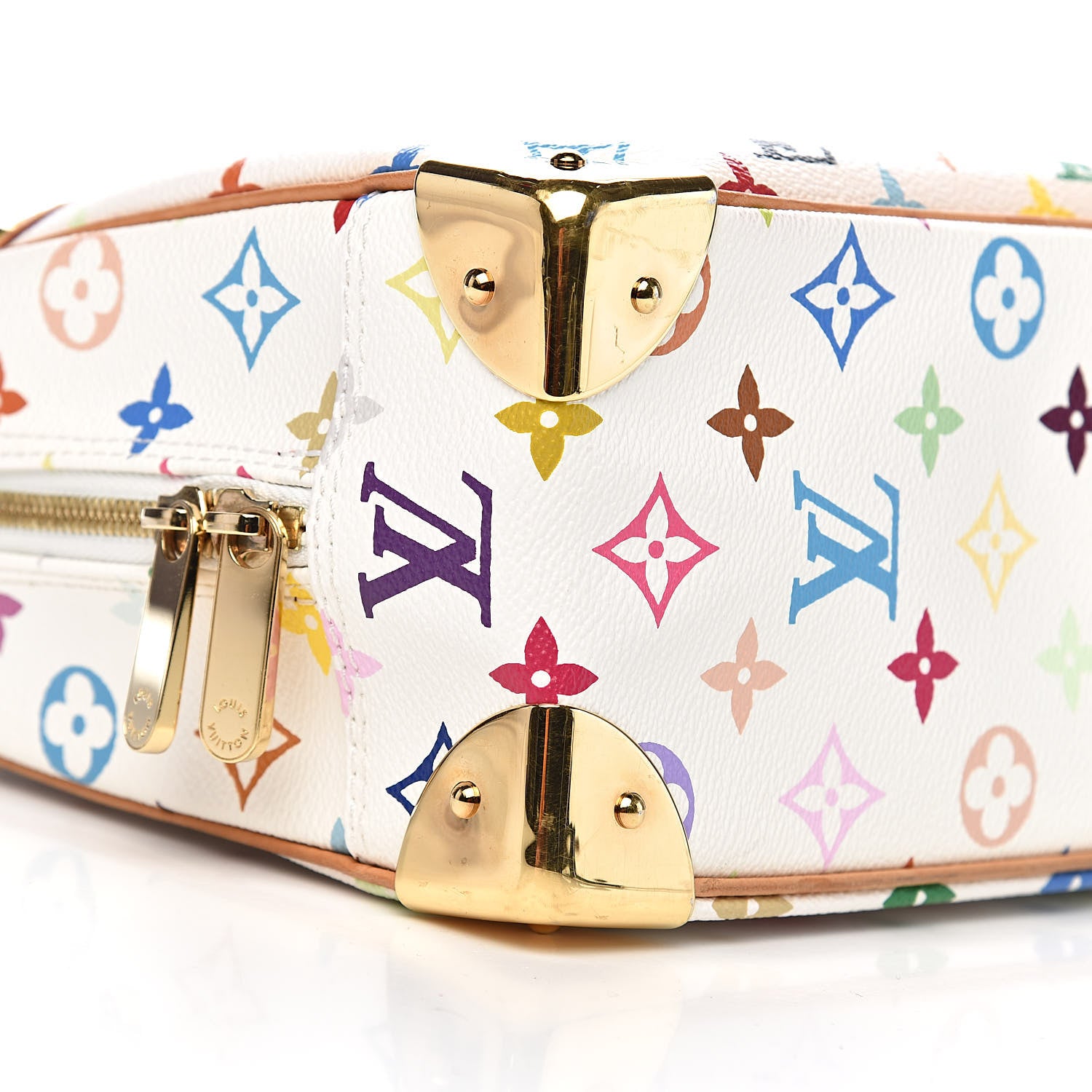 Louis Vuitton Monogram Multicolor Trouville White 8 of 10