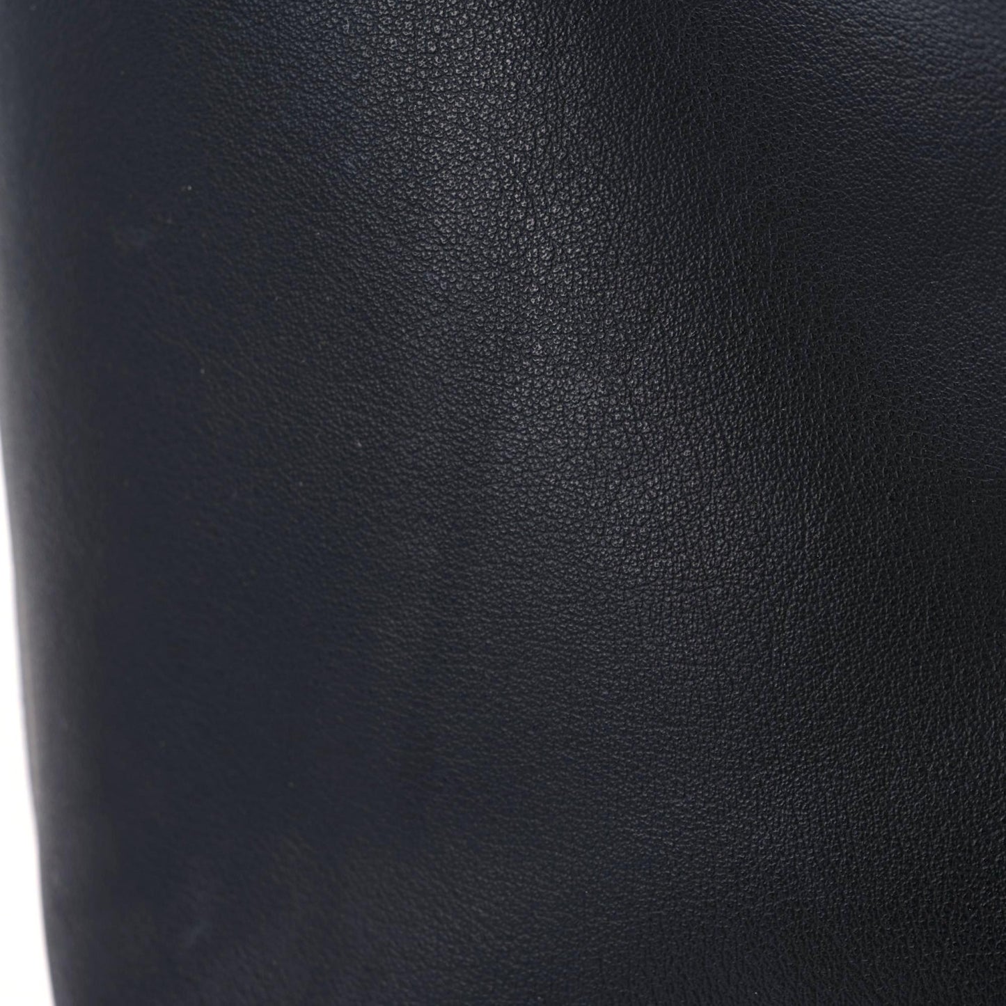 Calfskin Large Shopping Tote Black