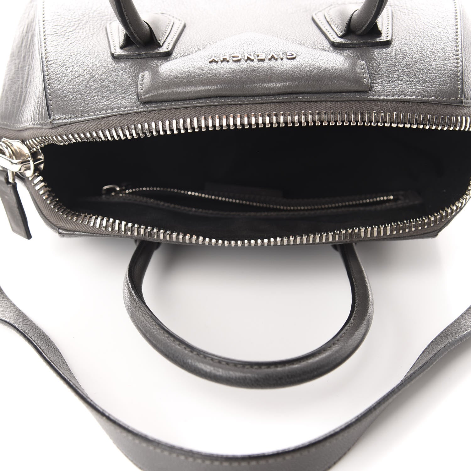 Givenchy Sugar Goatskin Antigona Storm Grey 5 of 10