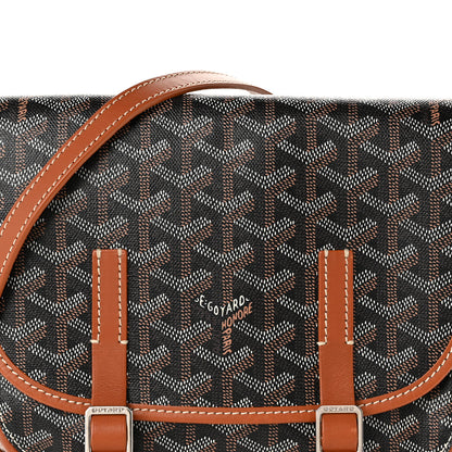 Goyard Goyardine Belvedere PM Messenger Bag Black Gold 7 of 10