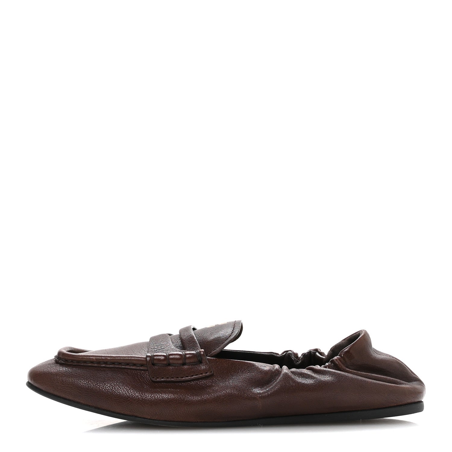 Miu Miu Ruches Nappa Loafer 35.5 Radica 1 of 7