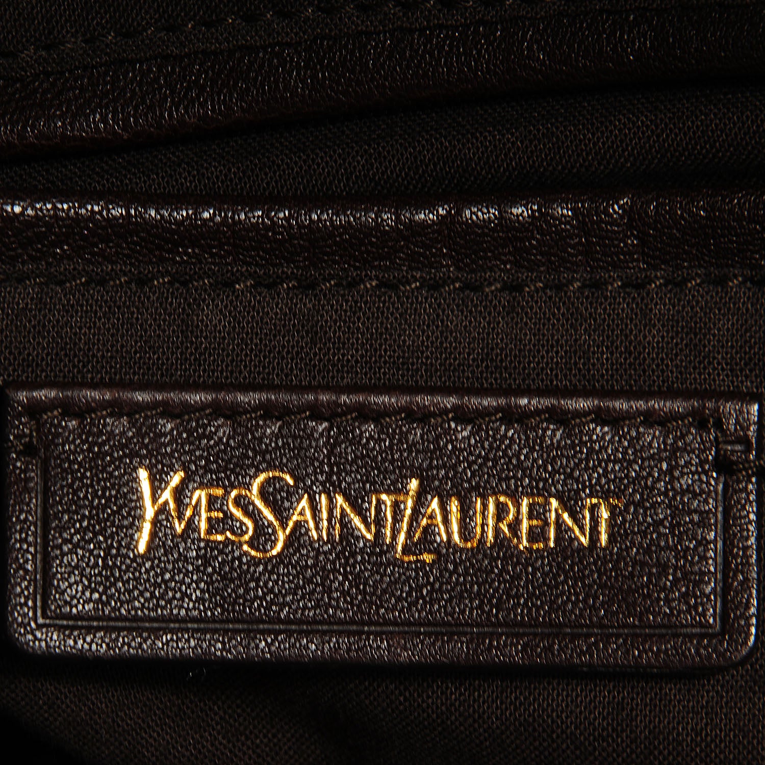 Saint Laurent Sheepskin Medium Cabas ChYc Brown 6 of 9