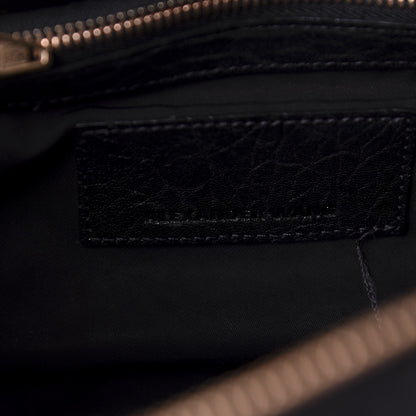 Alexander Wang Pebbled Lambskin Rockie Black Rose Gold Hardware 8 of 9