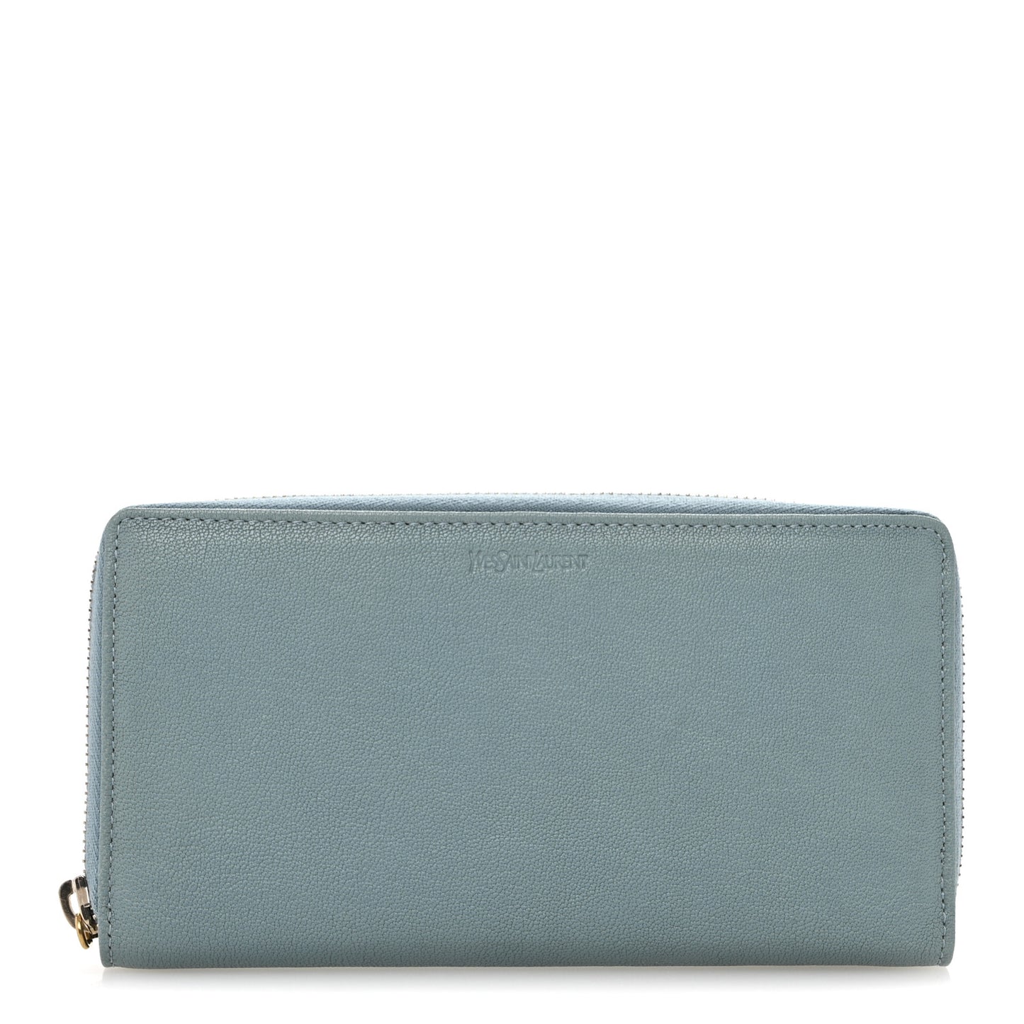 Sheepskin ChYc Zip Around Wallet Blue Glacier