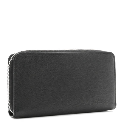 Louis Vuitton Calfskin Zippy Lockme Wallet Black 3 of 7