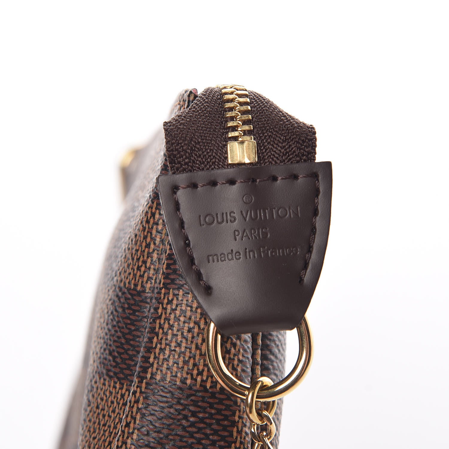 Louis Vuitton Damier Ebene Mini Pochette Accessories 6 of 7