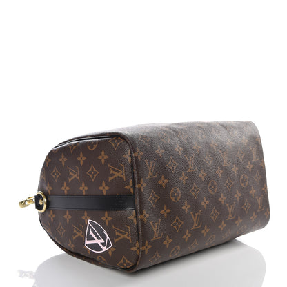 Louis Vuitton Monogram My World Tour Speedy Bandouliere 30 Black 3 of 9