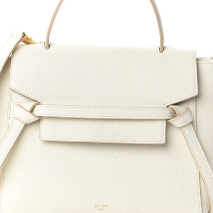 Celine Grained Calfskin Micro Belt Bag Linen 7 of 9