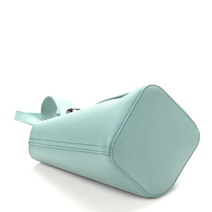 Loewe Soft Grained Calfskin Mini Pebble Bucket Bag Water 4 of 9