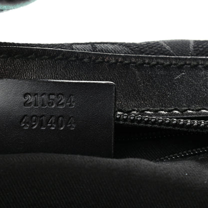 Gucci Canvas Horsebit Hobo Black 8 of 12