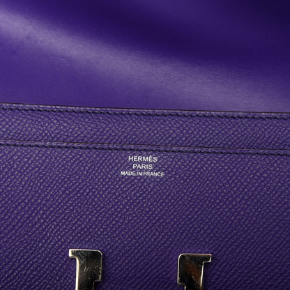 Hermes Epsom Constance Long Wallet Crocus 6 of 7