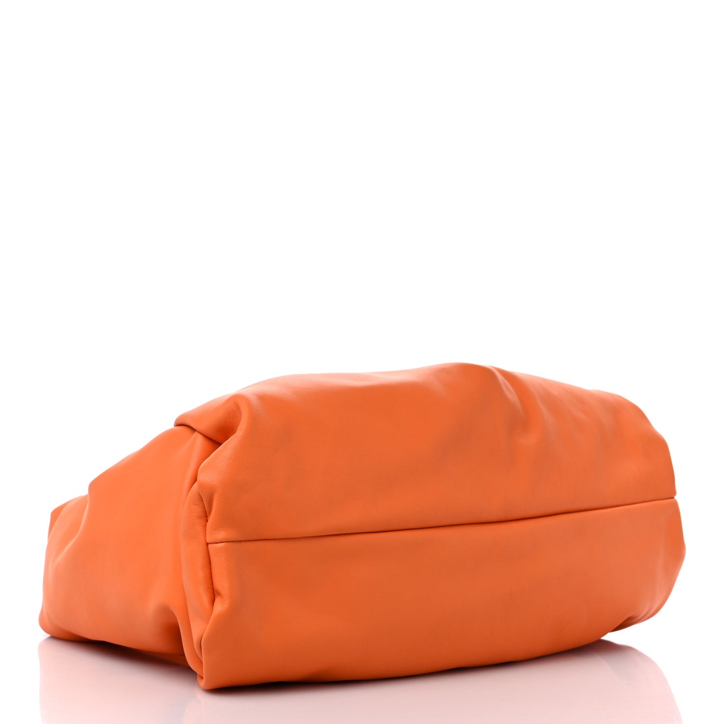 Smooth Butter Calfskin Small The Shoulder Pouch Light Orange
