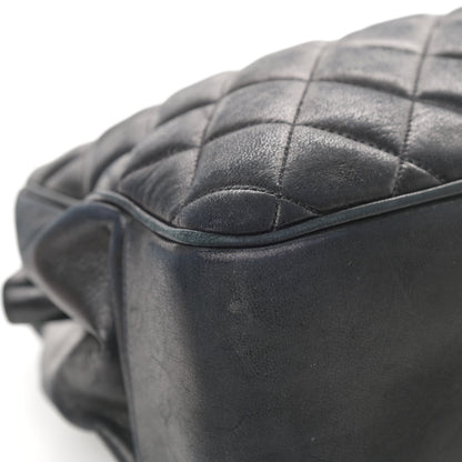 Chanel Lambskin Quilted Shopping Tote Black 13 of 18