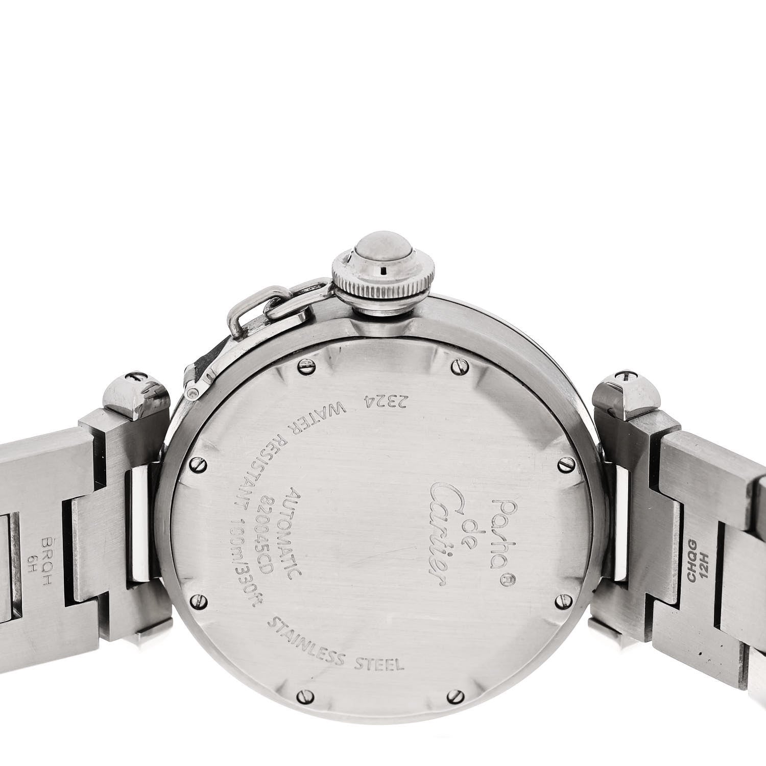 Cartier Stainless Steel 35mm Pasha C Automatic Watch 4 of 4