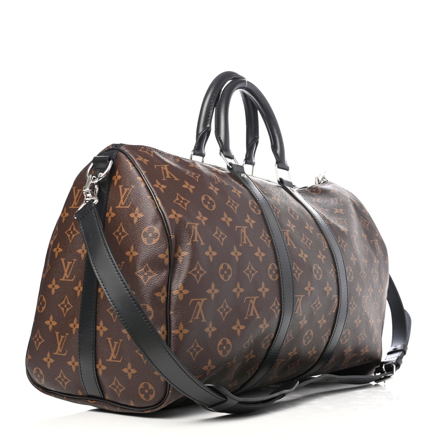 Louis Vuitton Monogram Macassar Keepall Bandouliere 45 2 of 4