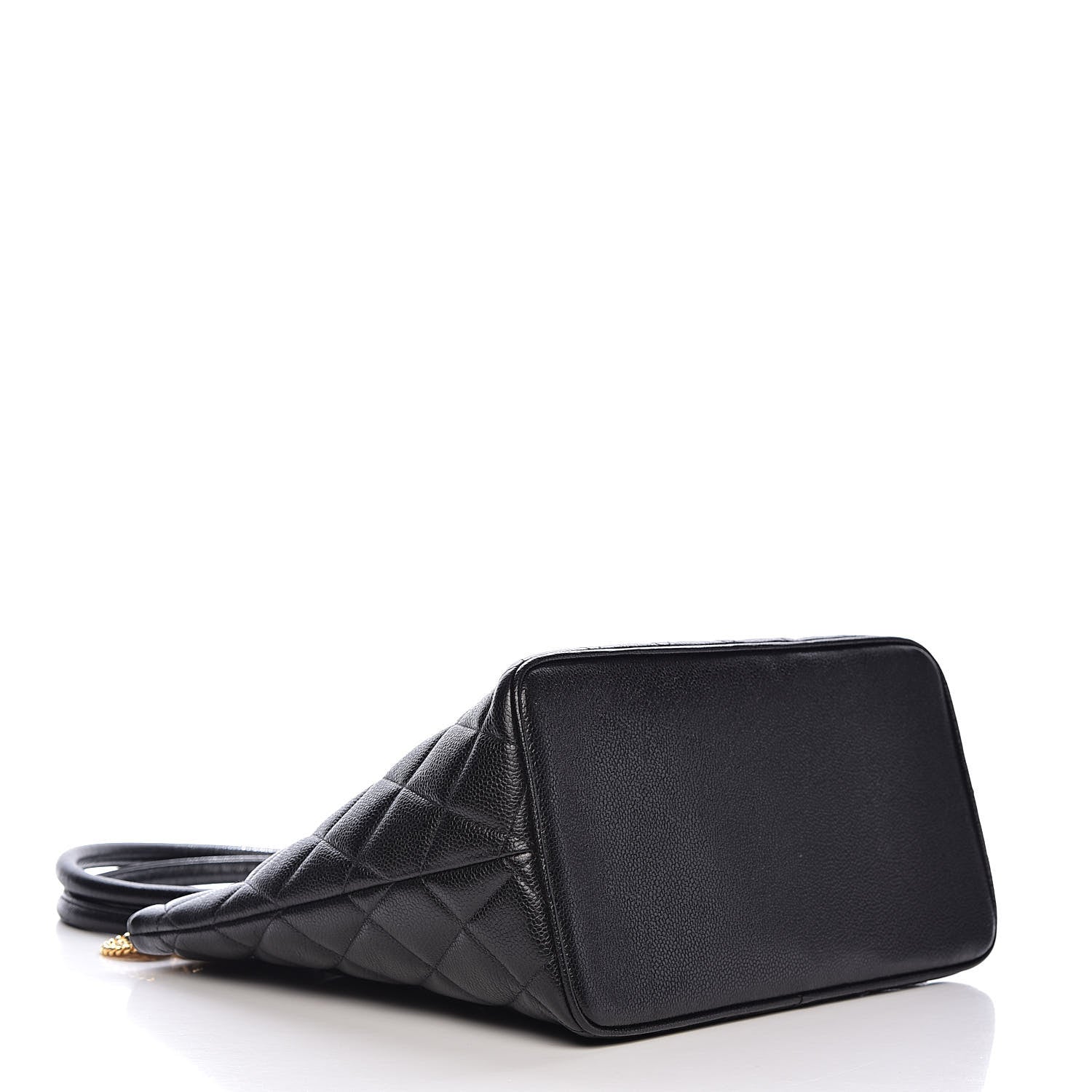 Chanel Caviar Quilted Medallion Tote Black 4 of 11