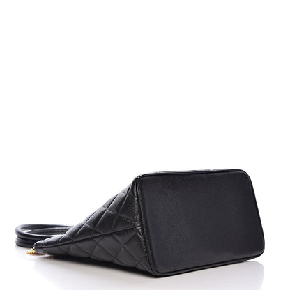 Chanel Caviar Quilted Medallion Tote Black 4 of 11