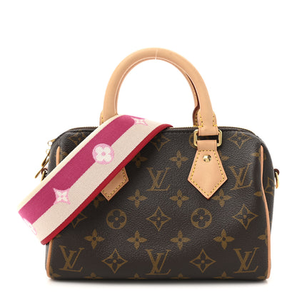 Louis Vuitton Monogram Speedy Bandouliere 20 Fuchsia 1 of 11