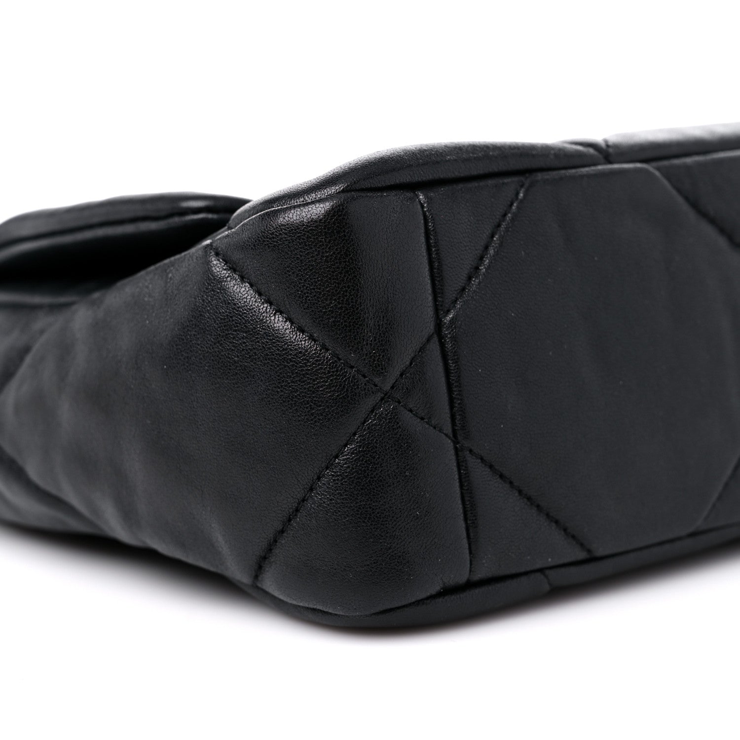 Chanel Lambskin Quilted Medium Chanel 19 Flap Black 8 of 11